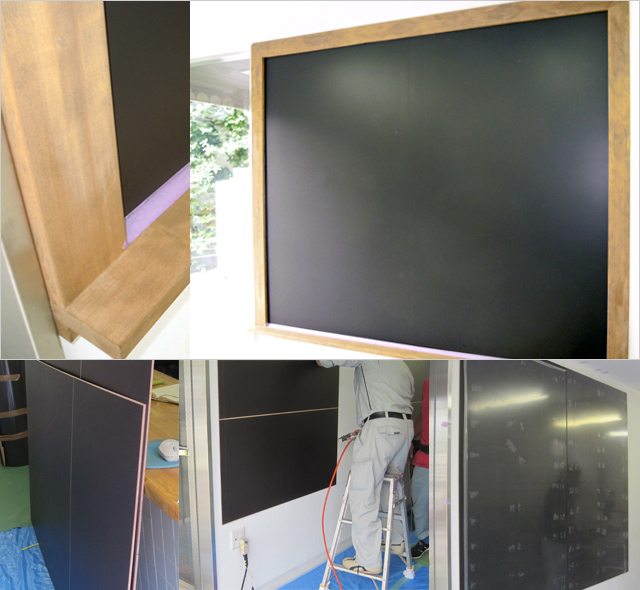 納入事例　カラー黒板、大型黒板